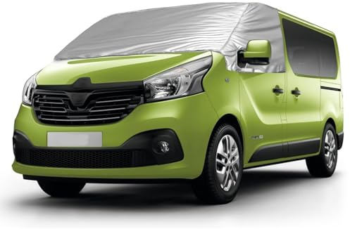 Opaltool Cubierta de Parabrisas Térmico Externo para Renault Trafic NV300