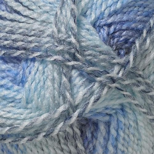 James C Brett Marble DK Double Knitting Yarn - 100g Ball - Acrylic Wool for Knitting & Crochet (Blue Blue Jeans)