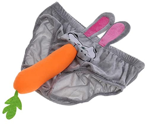 predolo Pantalones de Hombre con Estampado de Conejo Y Zanahoria.