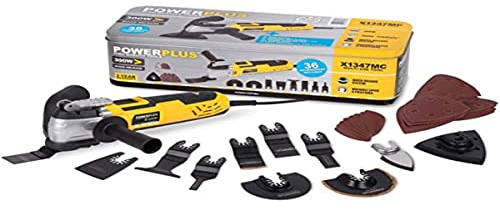 POWERPLUS POWX1347MC - Utensile multifunzione 300 W custodia in metallo