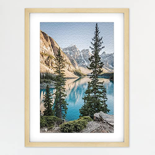 MCS Frame for Puzzles, Natural, 20 x 27 in or smaller