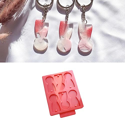 MelbMolds Einkaufswagen-Chip-Epoxy-Harz-Silikonform - Extra - Erstellen Sie Schlüsselanhänger, Einkaufswagen-Entsperrungsschlüssel und Einkaufswagenlöser, Trolley Token Shopping Cart Chip Mold