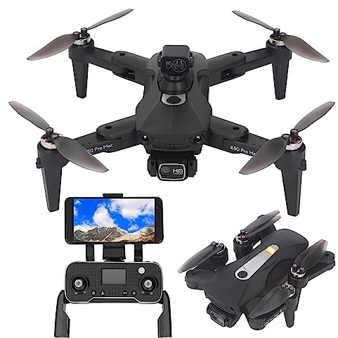 Mini Drönare med Kamera, HD FPV Hopfällbara Drönare med 8K Dubbelkamera för Barn Vuxna, RC Quadcopter WiFi FPV Live Video Support 800m WiFi HD-överföring, Höjdhållning