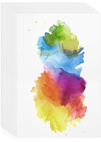 30 Blätter Aquarellpapier 300g Watercolor Paper Aquarellpapier Postkarten Aquarell Postkarten Zeichenkarton Zeichenpapier (6 x 9 Zoll)