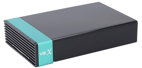 Digital Satellite Receiver Box V8X TV Accessories Support DVB‑S S2X VCM ACM Multi Stream HEVC AVS+ Unicable DiSEqC USALS Motor BISS PowerVu DRE SAT Streaming Gtplayer DLNA Built-in 2.4G WIFI Ethernet