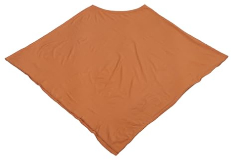 Poncho D’allaitement Uni Kaki, Couverture Légère et Respirante | Modal et Coton, Protection D’intimité, Usage Maison et Extérieur, Style Moderne, pour Bébé