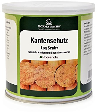 BORMA Kantenschutz Stirnholz Versiegelung Grundierung für Holz 750 Milliliter