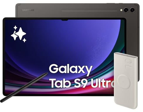 Samsung Galaxy Galaxy Tab S9 Ultra Tablet Android Wi-Fi RAM 12GB 512GB SSD [Versione italiana] 2023 + Battery Pack