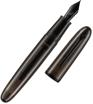 Clarity Transparent Fountain Pen Set – Available in 3 Nib Sizes and 4 Colors, Includes Ink Converter, Elegant Gift Box, – Premium Quality Writing Instrument, 1 Year International Warranty