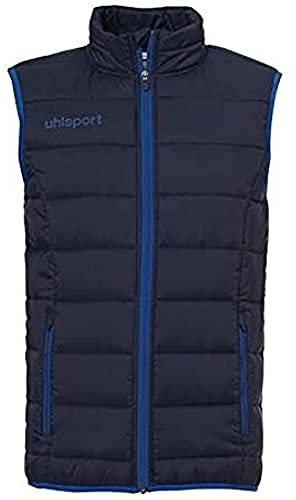 Uhlsport Essential Ultra Lite Down Vest Chaleco Para Hombre, Hombre, azul marino/azur, M