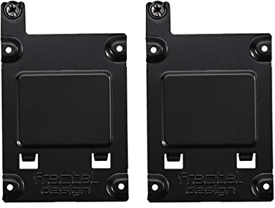 Fractal Design SSD Bracket Kit Accessory - Type A - 2,5 - Thumbscrew - Black (2-pack)