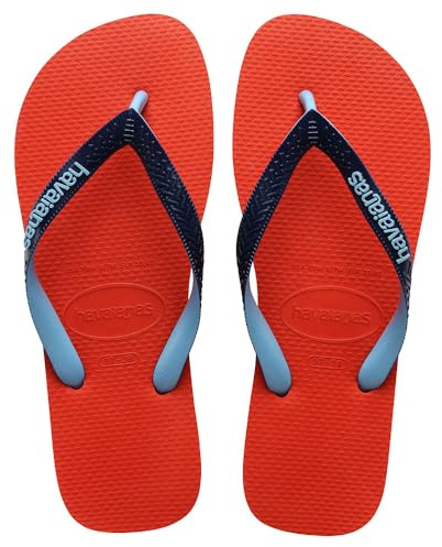 Havaianas Unisex Top Mix (Mini Me), Blood Orange, UK child 9