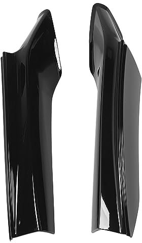 Lame de Pare-Chocs Avant, Compatible avec la Série 5 F10 F11 M Sport 2010-2016, Kit Aileron Canard pour Voiture, Splitter Diffuser Lip Kit, Spoiler Lèvre Avant (Noir brillant)