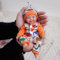 MYREBABY 7 Zoll wiedergeborene Babypuppe, Silikonpuppe Junge Alby Mini realistische Neugeborene Babypuppen Silikon Ganzkörper Stressabbau