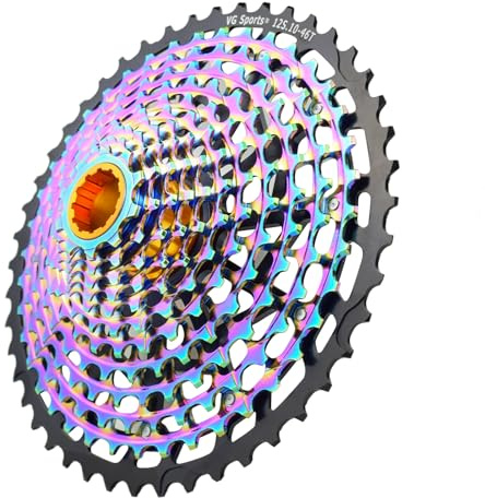 VG SPORTS 12 Speed XD Cassette 10-46T Ultralight Bike Cassette Compatible with SX/NX/GX/ XX1