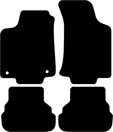 Kovvar Fußmatten passend für Volkswagen Golf 3 1991-1997 Passend zur Ausführung: 3/5 Türen | Variation 2 | Qualität: Basic