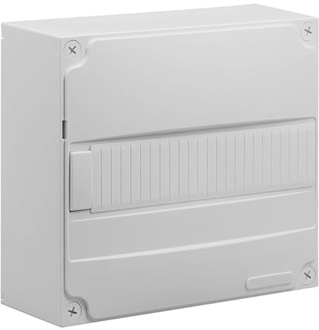 BATILEC - Coffret de communication BATI START S - 1R/4 RJ45 GRD2TV/DTI QUAD/TV 2S : Solution compacte jusqu'à 1 Gbit/s de débit Ethernet, 4 ports RJ45 Cat 6 et compatibilité avec fibre optique FTTH