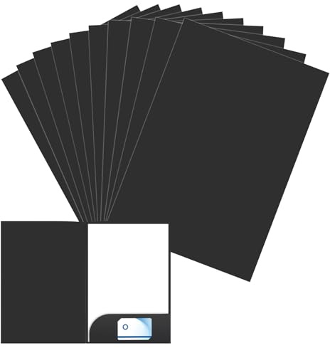 10 Stück Ordner mit Tasche A4 Kraft Präsentationsmappe Einfügen Präsentation Papier Kraft Dokumentenmappe Mappe A4 Ordner Set