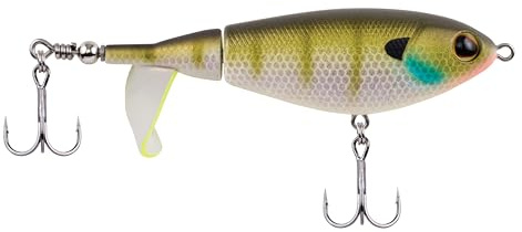 Berkley Choppo Topwater Angelköder - leicht zu handhabender Prop-Köder für Barsche und Raubfische, erzeugt maximale Oberflächenstörung und Geräusche - 12cm / MF Bluegill