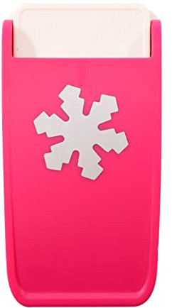 Vaessen Creative Heavy Duty Craft Punch - Snowflake - Ø 3,75 cm Hole Punch - Cutter for Shrink Paper, Card Making, and Crafting