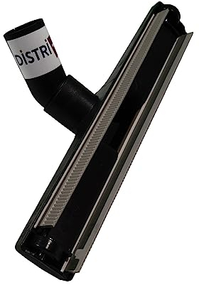 Distri+ - Suceur Eau à roulettes Universel 300 mm pour aspirateur - Compatible avec Nilfisk, Karcher, Miele, Electrolux, Numatic, Rowenta, Philips, capteur Liquide et Bandes Caoutchouc ... (ø 35 mm)
