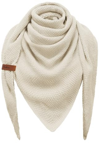 Svanco Écharpe Triangle Femme Hiver Chaud Grande 200 * 80 cm | Tissu Acrylique, Uni, Utilisable comme Écharpe ou Châle, Adapté à l'Automne et à l'Hiver