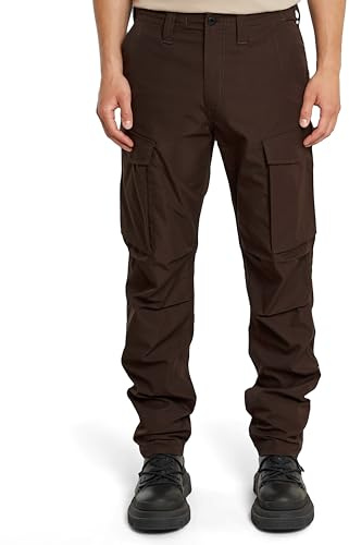 G-Star Men's Core Regular Cargo Pants, Brown (deep brown D24309-D517-A926), 36W / 32L