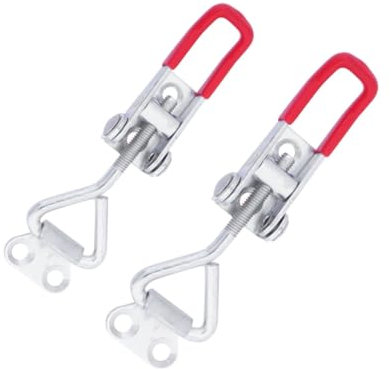 ARTIBETTER 2 Pièces 4001 4002 Pince à Bascule Pince Verticale Pince Pince Gadget Maison Pince à 90 Degrés Outil à Main Robuste Sauterelle à Crochet Pince à Moraillon Sauterelle Verticale