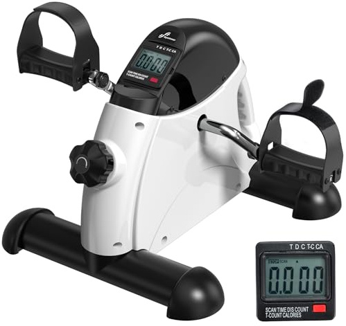 Sportneer Pedaltränare för seniorer, minimotionscykel med LCD-display