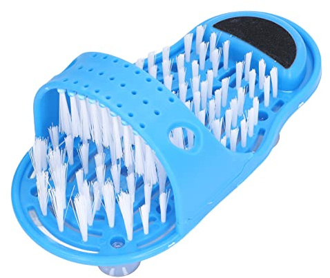 Wakects Fotbricka, Duschfotskrubber med Sugkoppar, PVC