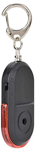 Vertigo0amegrksow-03 Whistle Key Finder, Anti-Lost Alarm Key Finder, Locator Whistle Sound Control with Battery
