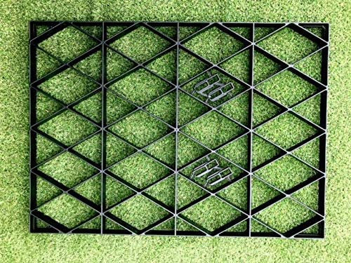 ECODECK Gravel Grids for Driveway & Garden Shed Base Grid X20 (5m²) - Full Eco Kit, Heavy Duty Membrane, Plastic Eco Paving Bases, Eco-Friendly, Made in UK & Easy to Use
