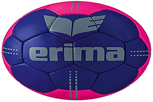 Erima Unisex-Kinder Pure Grip No. 4 Handball (7202104), New Navy/pink, 0