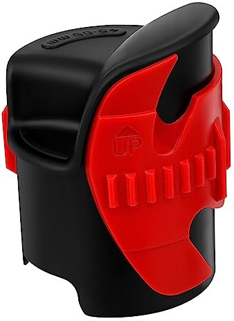 SOLUSTRE Motorrad Frontdichtung Ölreiniger Werkzeug Rot Langlebiges Material Effizienter Absorberreiniger Für Motorradzubehör