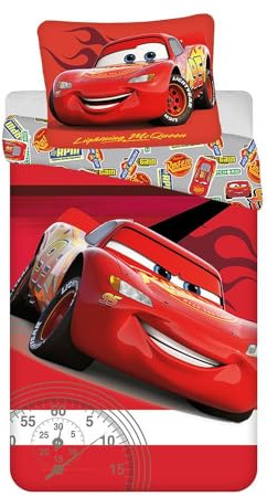 Cars Legend Funda Nórdica Cama 90 140x200 + Funda Almohada Rayo Mcqueen