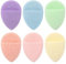 6Pcs Face Sponges for Cleansing, Reusable Faces Scrubber Pads for Women for Washing Face, Gentle Esponjas Faciales for Deep Pore Cleansing, Blackheads, Daily Facial Cleans, Makup Remover (Colorful)
