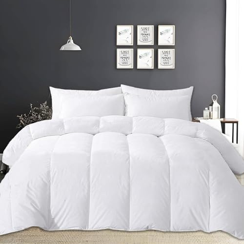 SM Decor Single Duvet, 7.5 Tog All Year Round Microfiber Soft Breathable Duvet, Ideal for Summer & Winter, Machine Washable (7.5 Tog, Single)