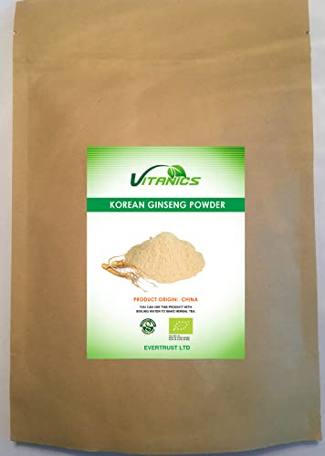 Ekologiskt Panax Ginseng pulver (400g)