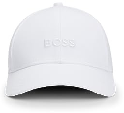 BOSS Center Logo Cotton Twill Cap