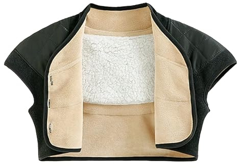 Wearable Wheelchair Shawl Lightweight Down Plush Shoulder Warmer Cover Wrap Shawl Protector for Elderly Patients