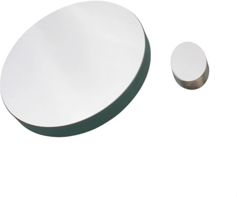 Lente reflectora parabólica D114F450 (1 Pieza): Espejo primario y secundario de Alta precisión for telescopios astronómicos de Bricolaje(Secondary Mirror)