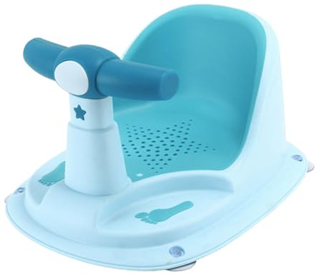 Hohopeti Silla de Baño para Bebés Asiento de Baño para Pequeños Asiento de Bañera para Bebés de Años para Duchas Casa Soporte Seguro y Antideslizante