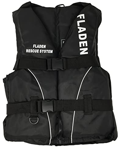FLADEN Rescue System Classic II 50N Buoyancy Aid Vest – ISO 12402-5 Certified – Lightweight Adjustable Fit for Paddleboarding, Kayaking & Watersports – Sizes S–XL (30–90kg+)