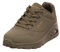 Skechers Damen UNO Stand ON AIR Sneakers, Olive Durabuck, 37 EU