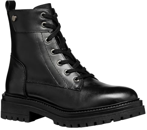 Geox Stivaletti Donna D Iridea G, Nero, 40 EU