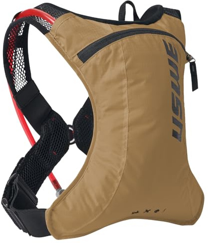 USWE Race 2.0, mochila de hidratación ultraligera con bolsa de agua de 2.0 L, paquete a prueba de fugas para grava, MTB, running, senderismo, ciclismo, camping