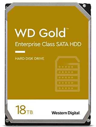 WD Gold™ 18 TB Interne Festplatte 8.9 cm HDD (3.5 Zoll) SATA III, Enterprise HDD, Gold