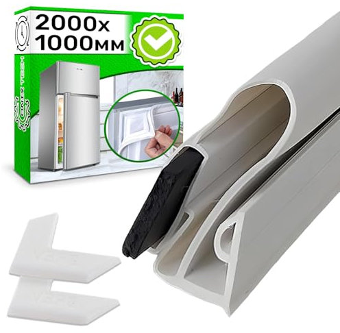 Kit Universal Magnet Kühlschrank Dichtung 2000x1000 mm für Kühlschrank mit Gefrierfach - Garantie 5 Jahre - MADE IN ITALY - ONIX TECH