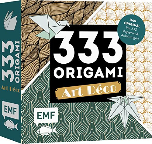 333 Origami - Art Déco: Das Original - Mit Anleitungen und 333 Papieren im Look der Golden 20s