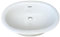 Pozzi Ginori Colorado Lavabo Soprapiano da Incasso 55,5x41x22,5cm Lavandino Bagno Bianco (Cod: 39084)